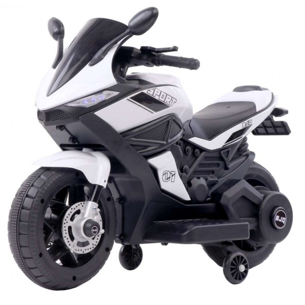 Ηλεκτροκίνητη Μηχανή 6V Motor Sport Λευκό 3970011 Ηλεκτροκίνητη Μηχανή 6V Motor Sport Λευκό 3970011