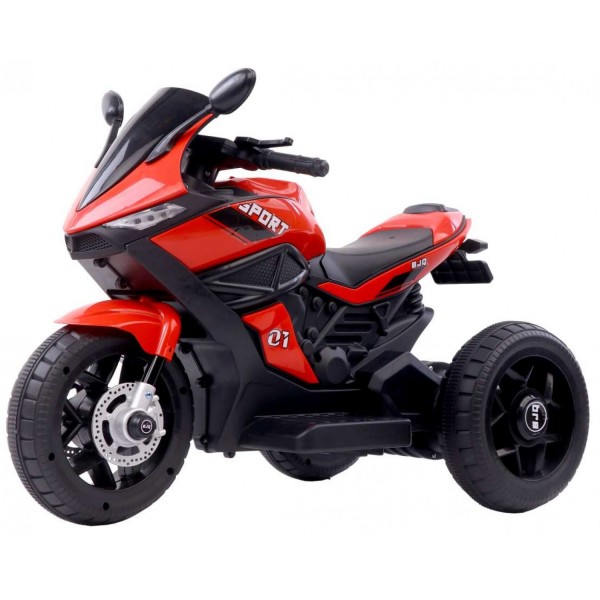 Ηλεκτροκίνητη Μηχανή 6V Motor Sport με τρεις τροχούς Κόκκινη 3970011-3 Ηλεκτροκίνητη Μηχανή 6V Motor Sport με τρεις τροχούς Κόκκινη 3970011-3