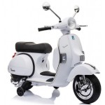 Ηλεκτροκίνητη Παιδική Vespa Licensed Piaggio Vintage 12V Λευκή PX150