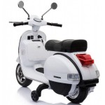 Ηλεκτροκίνητη Παιδική Vespa Licensed Piaggio Vintage 12V Λευκή PX150