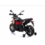 Ηλεκτροκίνητη παιδική μηχανή Licensed Aprilia Dorsoduro 900 12V σε Μαύρο - Λευκό Χρώμα 65234