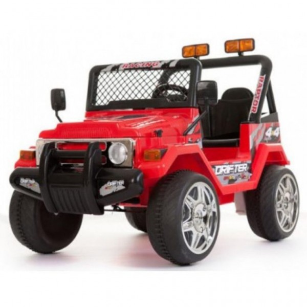 Ηλεκτροκίνητο Παιδικό Αυτοκίνητο Διθέσιο- Jeep τύπου Wrangler 12V Κόκκινο BJ618