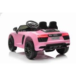 Ηλεκτροκίνητο Παιδικό Αυτοκίνητο Licensed Audi R8 Spyder 12V Ροζ 01-2121025-01