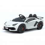 Ηλεκτροκίνητο Παιδικό Αυτοκίνητο Licensed Lamborghini Aventador SVJ 12V Λευκό