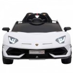Ηλεκτροκίνητο Παιδικό Αυτοκίνητο Licensed Lamborghini Aventador SVJ 12V Λευκό
