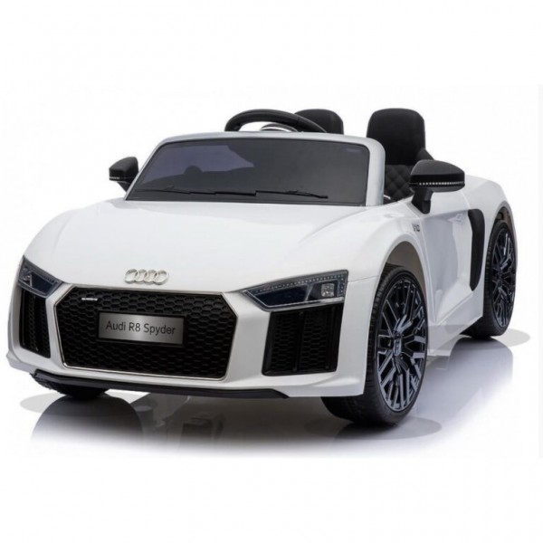 Ηλεκτροκίνητο Παιδικό Αυτοκίνητο Licensed Audi R8 Spyder 12V Λευκό 01-2121025-01