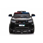 Ηλεκτροκίνητο Παιδικό Αυτοκίνητο Αστυνομίας – Περιπολικό 12V Με Μεγάφωνο Σε Μαύρο Χρώμα 937002