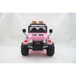 Ηλεκτροκίνητο Παιδικό Αυτοκίνητο Διθέσιο- Jeep τύπου Wrangler 12V Ροζ BJ618