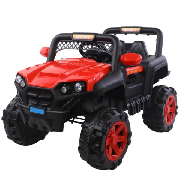 Ηλεκτροκίνητο Παιδικό Αυτοκίνητο τύπου Jeep 12V σε Κόκκινο Χρώμα 301386