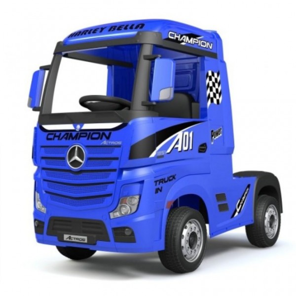 Ηλεκτροκίνητο Παιδικό Φορτηγό Mercedes Benz Actros Licensed 12V Μπλε 578703
