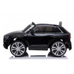 New Edition Ηλεκτροκίνητο Παιδικό Αυτοκίνητο AUDI Q8 License με δερμάτινο κάθισμα και ελαστικά 12V R/C Μαύρο BJQ82066