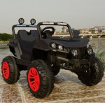Ηλεκτροκίνητο Παιδικό Αυτοκίνητο 12V Buggy Mountain Jeep 3750211-2R Μαύρο