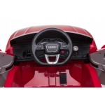 New Edition Ηλεκτροκίνητο Παιδικό Αυτοκίνητο AUDI Q8 License με δερμάτινο κάθισμα και ελαστικά 12V R/C Κόκκινο BJQ82066